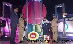 মেহেরপুরে ভাষা শহীদদের প্রতি শ্রদ্ধাঞ্জলি