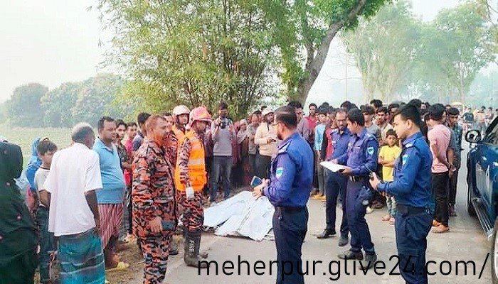 মেহেরপুরে সড়ক দুর্ঘটনায় আনসার সদস্যসহ নিহত ২
