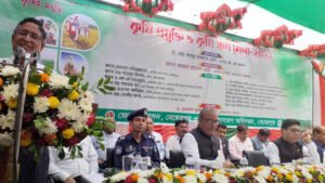 মেহেরপুরের কৃষি দেশের অন্যান্য জেলার চেয়ে গতিশীল কৃষিমন্ত্রী